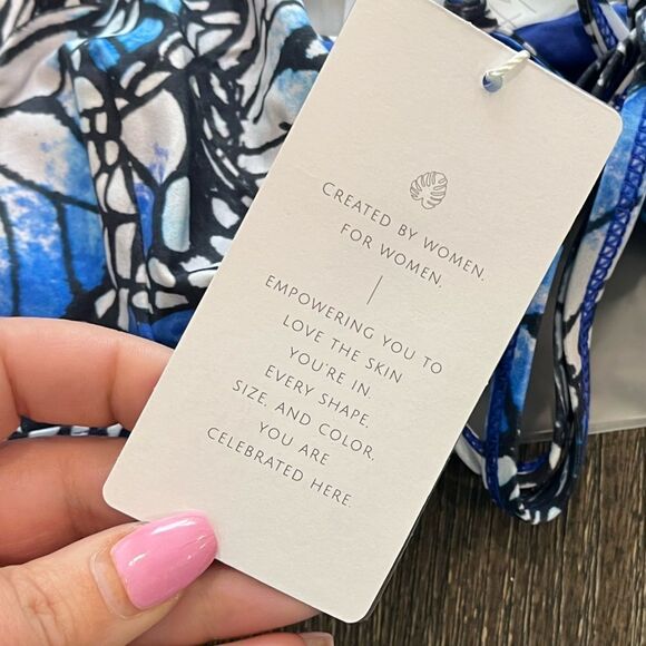 NWT Toluca Amina Bikini Top Waist Wrap Triangle Adonis Size XS/S - Picture 5 of 6